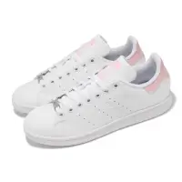 在飛比找momo購物網優惠-【adidas 愛迪達】休閒鞋 Stan Smith J 大