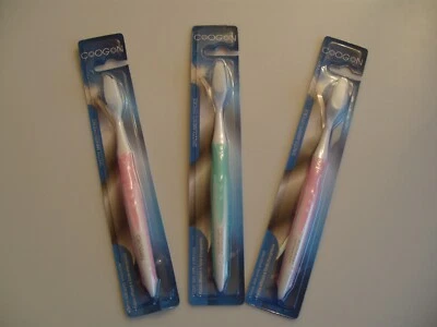 3x Chogan Hand Toothbrush With Nano-Technologie Ions Mouth Care Soft