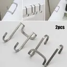 New Practical Hook Over Door Rack Cabinet Storage Coat Towel Door Back