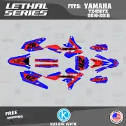 Graphics Kit for Yamaha YZ450FX (2016-2018 Lethal-Red