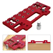 Shelf Pin Jig Practical Drill Guide Template for Bookshelf Cupboard Workshop