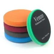 Venzo 5 Inch Buffing Polishing Pads, 5 Pcs 5.5" inch Front Side for 5