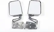 Rugged Ridge 11018.01 Chrome Dual Focal Point Mirror - Pair