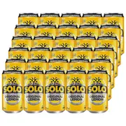 SCHWEPPES 375mL SOLO ORIGINAL LEMON 30 PACK