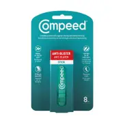 Compeed Anti-Blister Stick 8ml - Prevents Blisters & Chafing, Travel Size