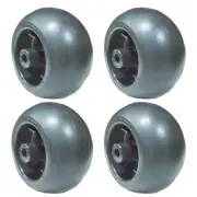Set Of 4 Mower Deck Wheels Fits John Deere TCU18744 Fits Gravely 092537