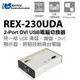 RATOC REX-230UDA 2-Port DVI USB 電腦切換器(電腦及KVM切換器端)