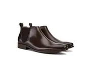 Julius Marlow Mens Kick Work Leather Boots Shoes Chelsea - Mocha