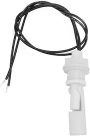 2Pcs PP Tank Water Tier Sensor, Horizontal Liquid Mount Float Switch, Easy Installation, High Sensitivity, Sturdy for Liquid Tier Control (F Type)