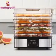 Devanti 7 Trays Food Dehydrator Commercial Fruit Dehydrators Beef Jerky Dryer