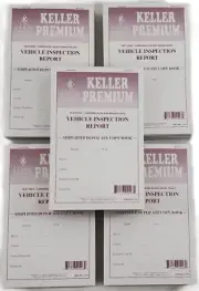 Lot of 25 JJ Keller 2048 Simplified Driver's Vehicle Inspection Report DVIR