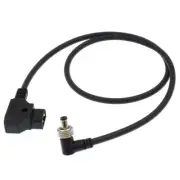 Atomos Monitor D-Tap Power Cable to Locking Right-Angle DC 2.1 Connector