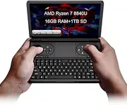 WEELIAO GPD Win Mini 2025 Gaming PC, 7" 1080p Touchscreen with AMD Ryzen 7 8840U, 16GB RAM, 1TB SSD