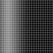 GleamGrid Black Iron-On Mosaic 12x24