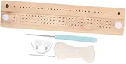 jojofuny Essential Bookbinding Kit Complete Bookbinding Machine Hand-Punched Tool Set for Handmade Books Journals and Notebooks