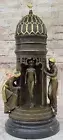 Art Deco Hot Cast Prepping Ali by Franz Bergman Bronze Sculpture Figurine Statue