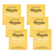 6x Essano Eye Cream Hydrate & Refresh Manuka Honey Skin/Face Women Self Care 15g