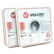 Velcro Stick-On Hook & Loop Dots White 22mm 900 Dots