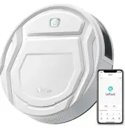 Lefant M210 Robot Vacuum Cleaner Wi-Fi/Alexa/App Control 2200Pa White Sealed NIB