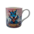 Bug Art Scraps SCRAP DRAGON Gift Boxed Fine China Mug - Ceramic Coffee Cup
