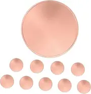 VILLFUL 10pcs Blank Challenge Coins for DIY Crafts Engraving Blanks for Jewelry Commemorative Tokens with Durable Design for Birthday and