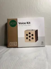 Google AIY Voice Kit 2.0 With Raspberry Pi Zero WH & Micro SD Card New In Box
