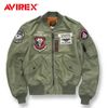 定価¥53.900 美品 AVIREX レザーミックスナイトフォークジャケット