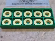 10 NEW Lovejoy OECH-534W520 GR LT-40 carbide milling inserts