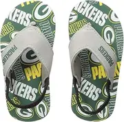 FOCO Unisex Dallas Cowboys Double Strap FLIP Flop