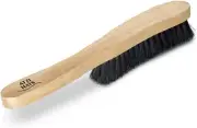 Fedora Hat Brush Lint Remover Duster Brushes for Felt Hats 100% Horse Hair (Blac