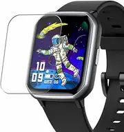 Puccy 3 Pack Screen Protector, compatible with MgaoLo H97 PRO 1.5"" smart watch smartwatch TPU Film Guard （ Not Tempered Glass Protectors）, Transparent