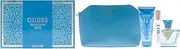 Guess Seductive Blue by Guess for Women - 4 Pc Gift Set 2.5oz EDT Spray, 3.4oz Body Lotion, 0.5oz EDT Spray, Pouch
