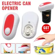 One Touch Smooth Felt Kitchen Tin Can Opener Electric Automatic Bottle Lid Jar