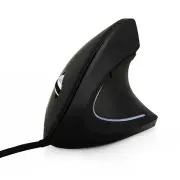 CM0090A 3200DPI USB Wired Optical Gaming Mouse Vertical Mouse Gaming Mouse for Laptops Tablets