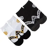 BCOATH 2 Pairs Clogs Pinto Socks Childrens Socks Toddlers Ruffled Socks Sleep Bed Socks Crew Two Toe Socks Children Socks Men Socks Cotton Elastic Stockings Household Newborn