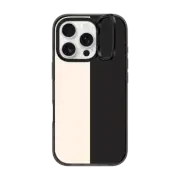 iPhone 16 Pro Impact Ring Stand Case MagSafe Compatible White/Black Colorblock