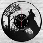 Vinyl Clock Wolf Vinyl Record Wall Clock Home Art Decor Handmade 4178
