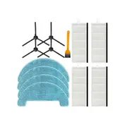 For 360 SmartAI C50 G50 Robot Vacuum Cleaner Replacement Spare Parts Accessories Side Brush Hepa Filter Mop Cloth