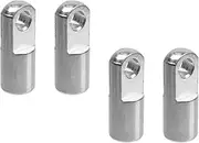4 Pcs Air Cylinder Rod Clevis End M8x1.25 Female Thread 42mm Length I Type Connector, I Shape Joint Cylinder Accessories