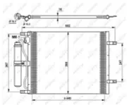 RTG Air Conditioning Condenser Fits Nissan Note Micra 1.5 dCi + Other Models
