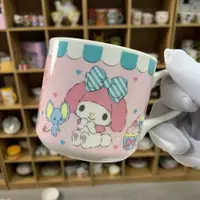 在飛比找ETMall東森購物網優惠-三麗鷗sanrio美樂蒂庫洛米凱蒂貓陶瓷杯子馬克杯咖啡杯水杯