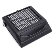 Beakey Nail Dust Collector Machine Electric Nail Dust Extractor with Adjustable Switches for Home or Salon Manicure Tool-Black