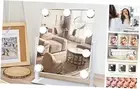 Hollywood Vanity Mirror with Lights, 9 Dimmable LED Bulbs Lighted 9 Bulbs-white