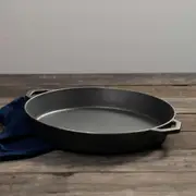 The Grande Legacy Pan by Ironclad Co. Handcrafted 36cm Cast Iron Pan
