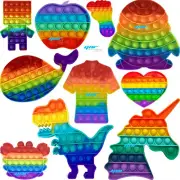 Push Pop Kids Toy Bubble Special Needs Silent Sensory Fidget Autism Classroom