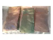 Lot 10pcs Wine Champagne Burlap Drawstring Gift Bags Large Brown Tan Sage Green