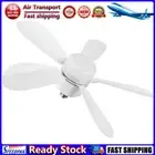 LF# Detachable Five Leaf Fan with LED Lantern 3 Gears E26/E27 Base for Home Outd