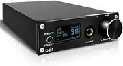 BT 5.0 DAC Audio Decoder, Digital to Analog Audio Converter, Sound Power Amplifier with USB/Optical Fiber/Coaxial/RCA/6.35mm Interface, for Home Passive Speakers Powered Subwoofer