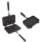 AU Taiyaki Fish Shape Cake Maker Non Stick Taiyaki Double Baking Pan Waffle
