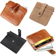 Ultra Slim ID Card Holder Minimalist Wallet Mens Womens Mini Front Pocket Purse